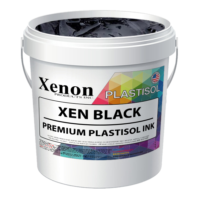 Xen Black Plastisol ink